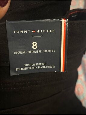 Tommy Hilfiger Men’s Black Slim Straight Jeans